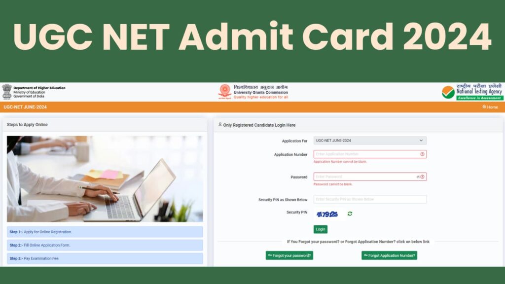 UGC NET Admit Card 2024, Exam City Intimation Slip, Scheule and Date, Download Direct Link Here