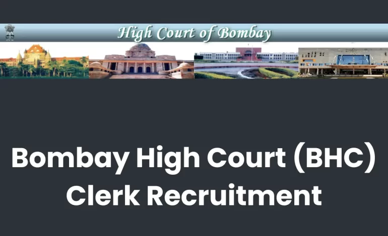 Bombay High Court Clerk Recruitment 2025 Notification and Online Form