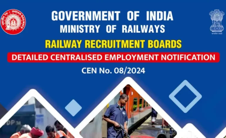 RRB Group D Notification 2025 OUT for CEN 08/2024 Recruitment, Apply Online For 32438 Vacancies