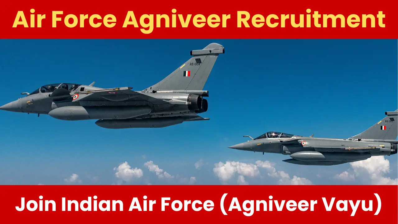Air Force Agniveervayu (Sports) Intake 02/2025: Notification Out and Apply Form