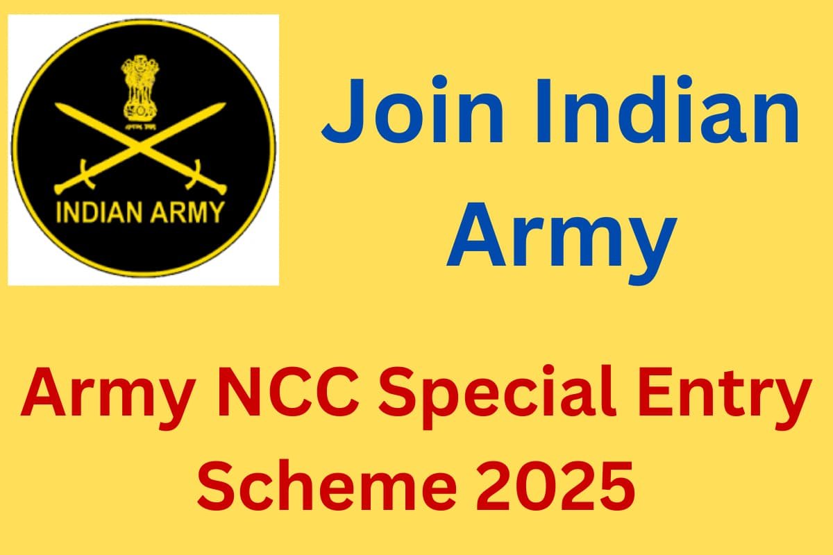 Army NCC Special Entry Scheme 2025: 58th Course Notification and Online Form