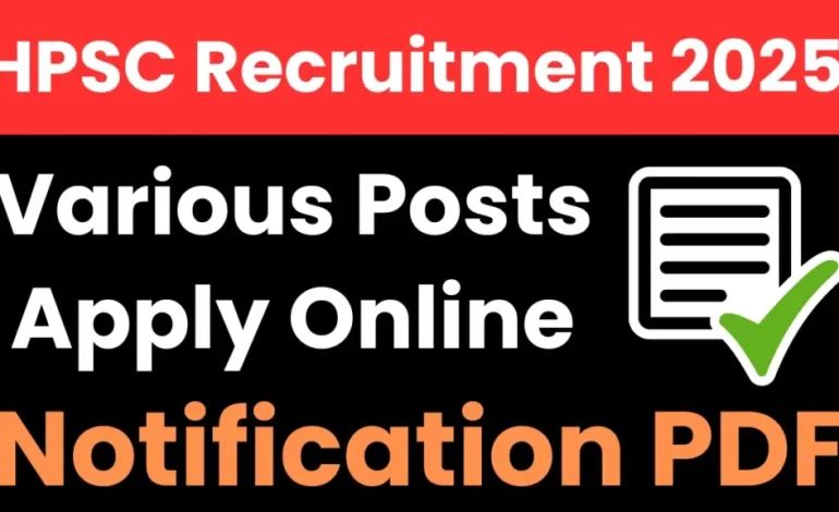 HPSC Recruitment 2025: Apply for Accountant, Manager, Engineer & Other Posts