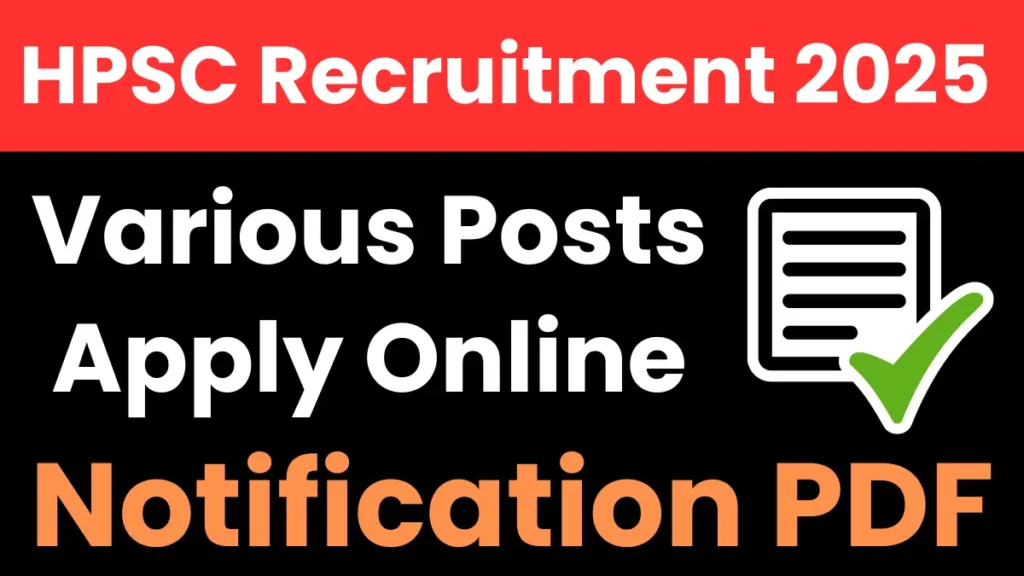 HPSC Recruitment 2025: Apply for Accountant, Manager, Engineer & Other Posts