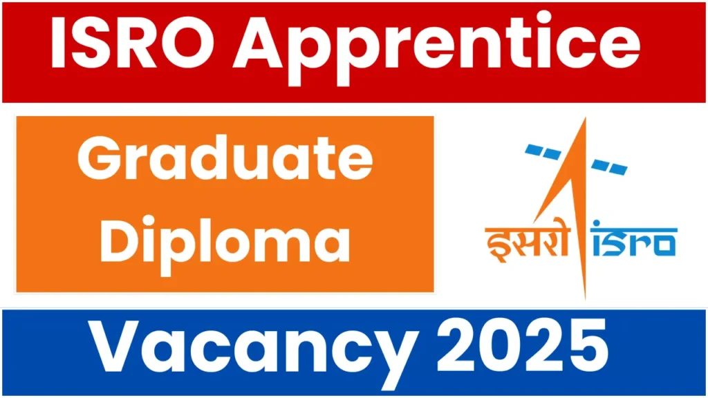 ISRO Apprentice Recruitment 2025: Notification Released and Apply Online