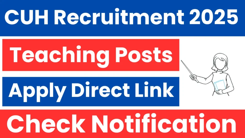 Central University of Haryana Teaching Posts Recruitment 2025: Apply Online