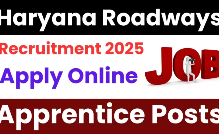 Haryana Roadways Kaithal Recruitment 2025: Apply for Apprentice Posts