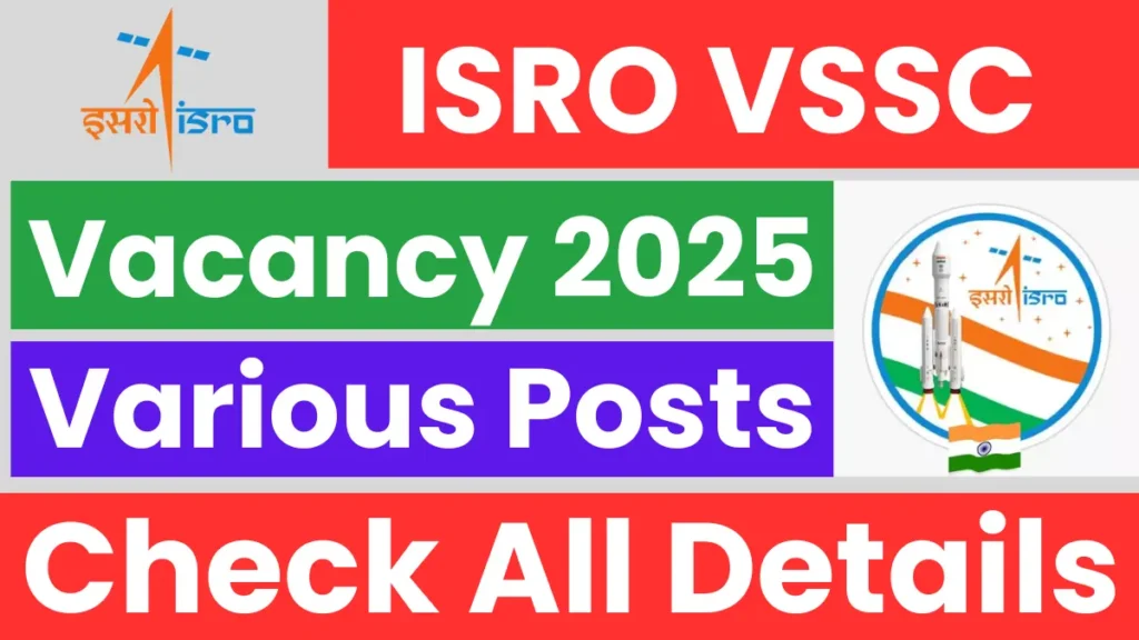 ISRO VSSC Technical, Scientific & Library Assistant Recruitment 2025: Check Short Notice