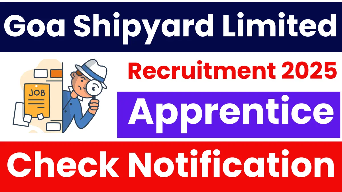 GSL Apprentice Recruitment 2025: Apply for Graduate, Diploma & General Stream Apprentices