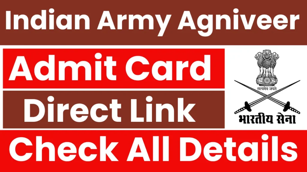 Indian Army Agniveer Admit Card 2025: Exam Dates Announced, Admit Cards from June 16