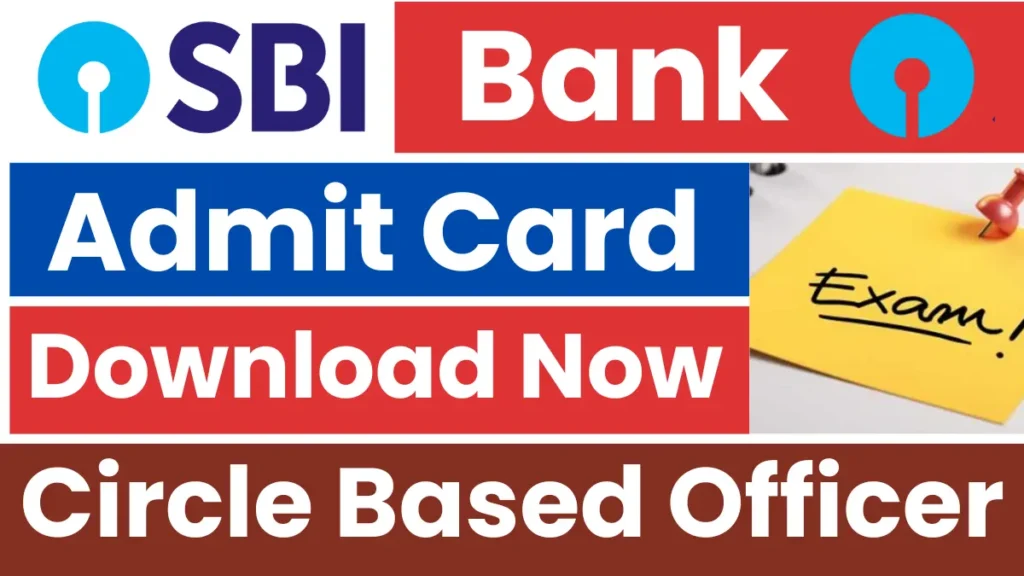 SBI CBO Admit Card 2025: Released Soon
