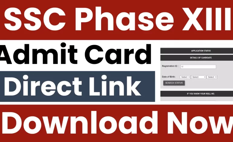 SSC Selection Post Phase XIII Exam Schedule Out, Official Notice, Check Now