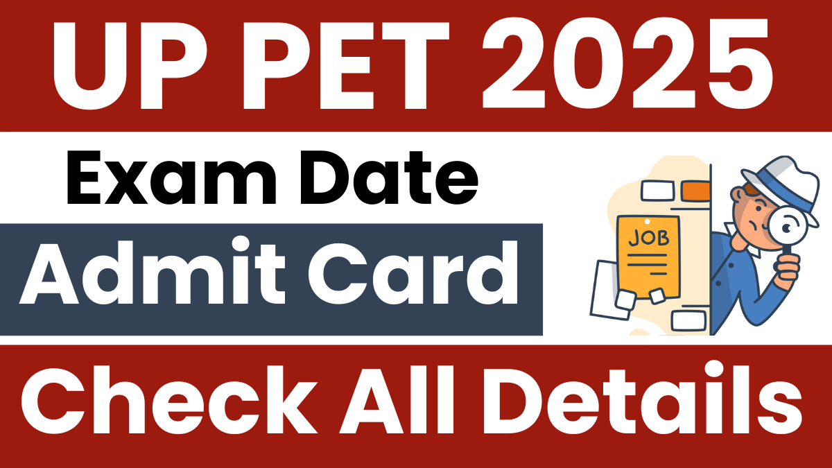 UPSSSC PET 2025 Exam Date Announced – Check Details Here