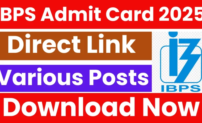 IBPS PO Admit Card 2025: Pre Exam Released Soon