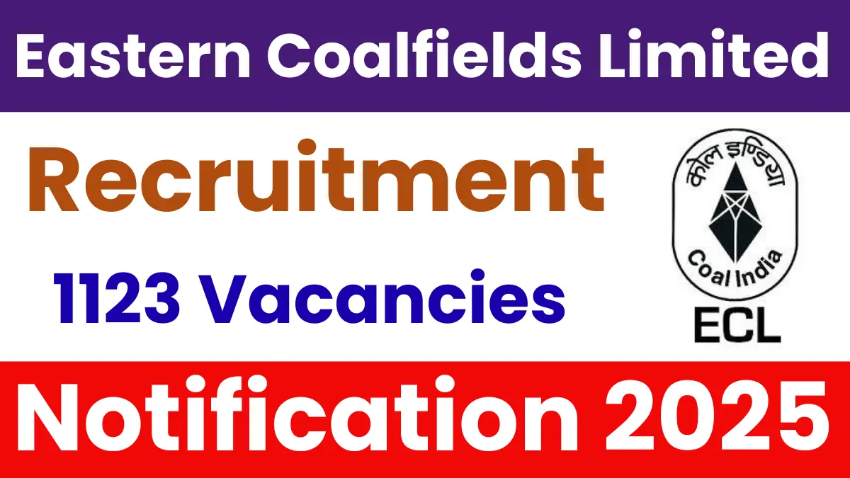 ECL Apprentice Recruitment 2025: Apply for 1123 Vacancies