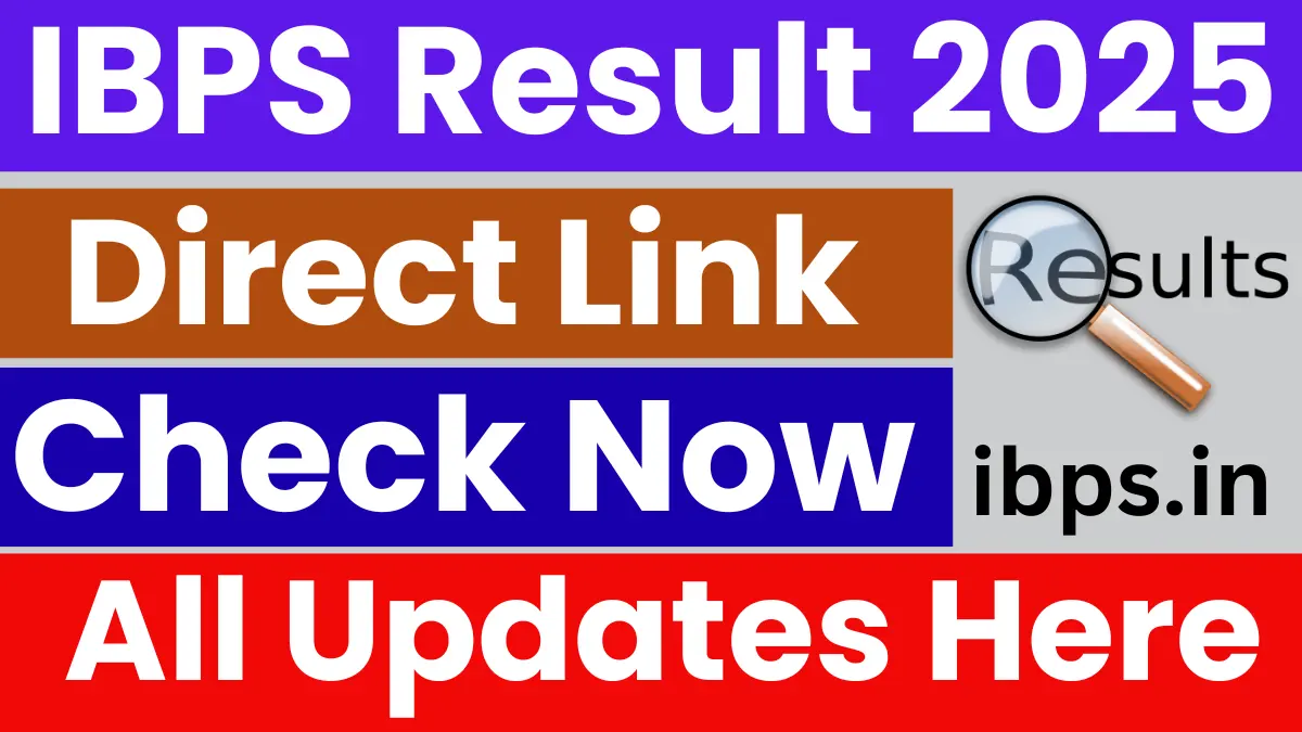 IBPS PO Result 2025: Released Soon at ibps.in