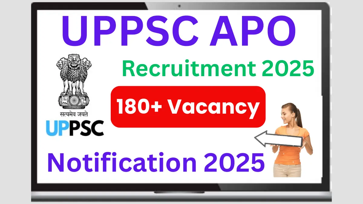 UPPSC APO Recruitment 2025: Notification Out for Assistant Prosecution Officer Posts