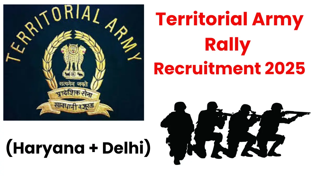Territorial Army Recruitment 2025: Check Schedule, Dates, Qualification, All Updates