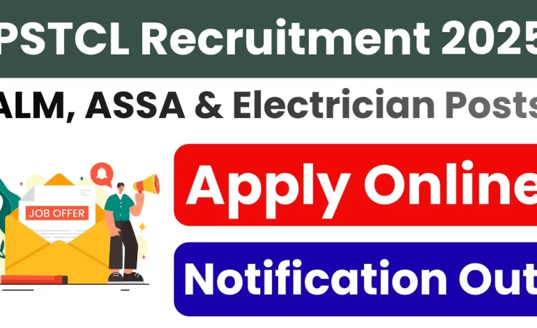 Punjab PSTCL Recruitment 2025: Notification Out for 339 Posts