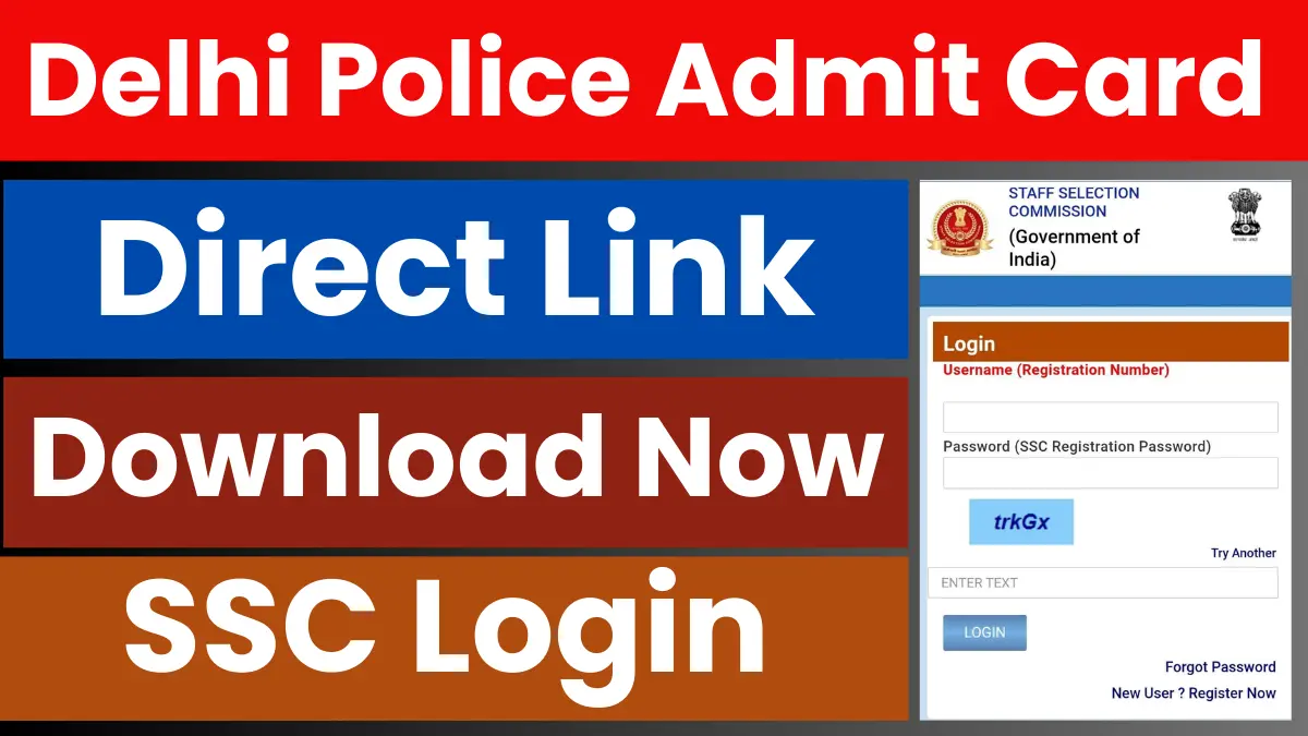Delhi Police Admit Card 2025: Exam Date, City Intimation, Direct Link
