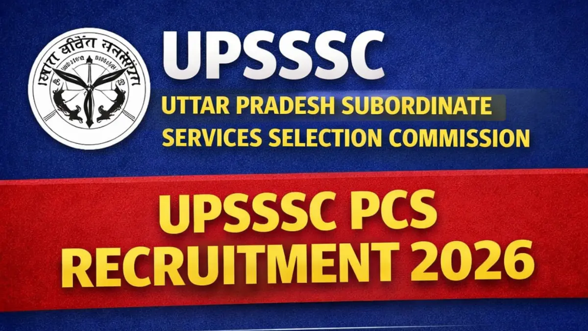 UPSSSC Lower PCS Recruitment 2026: Notification Out for 2285 Posts, Check Details