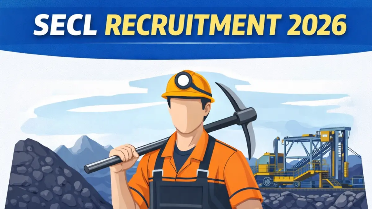 SECL Recruitment 2026: Notification Out for 1055 Posts, Check Details