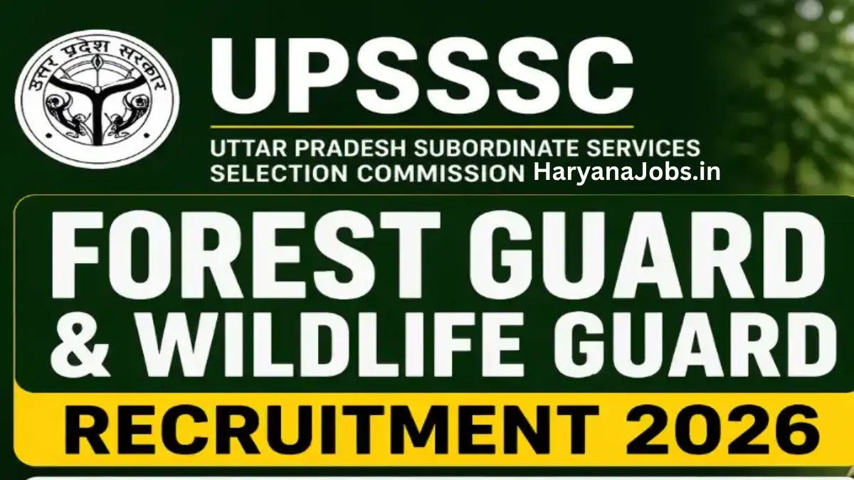 UPSSSC Forest Guard & Wildlife Guard Recruitment 2026: Notification Out for 708 Posts