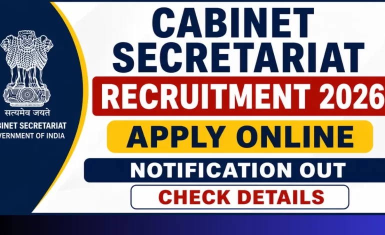 Cabinet Secretariat Senior Field Officer (Technical) Recruitment 2026: Check Details