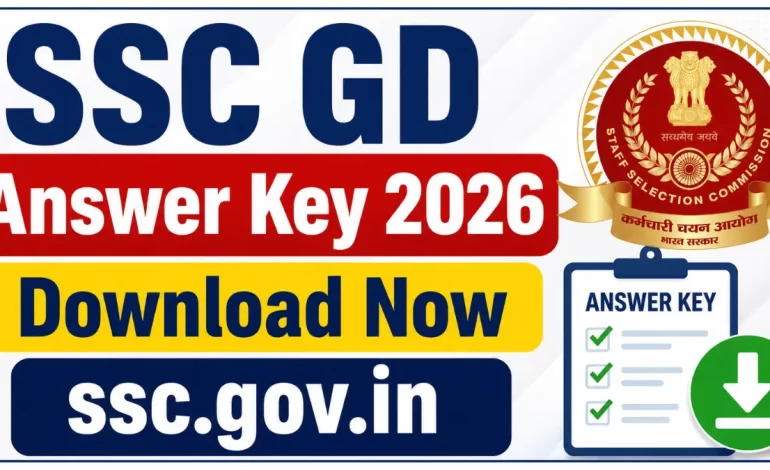 SSC GD Answer Key 2026: Download Response Sheet, Check Expected Marks & Objection Process