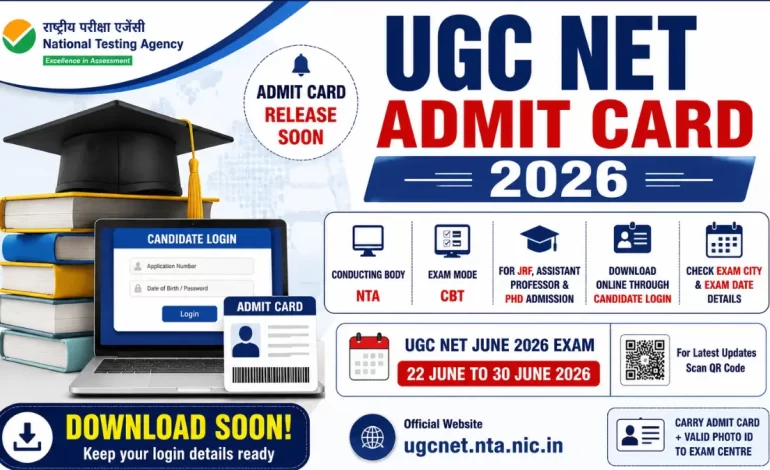 UGC NET Admit Card 2026: Subject Wise Exam Date Out, Check Notice