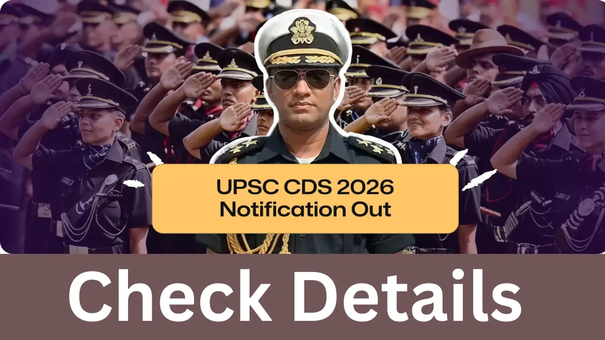 UPSC CDS II Recruitment 2026: Apply Online for 451 Posts