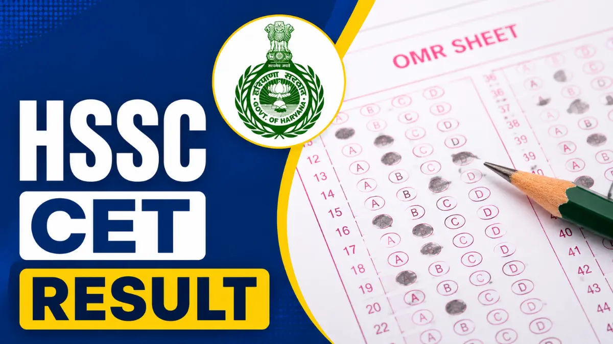 HSSC CET 2025: Result/ Cut-Off, OMR Sheet