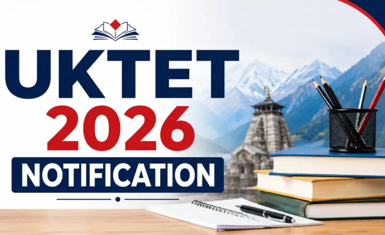 UKTET 2026 Notification – UTET I & II Exam, Check Details